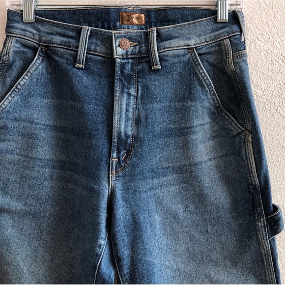 SOLD ~ Mother Denim High Waisted Utility jeans - Picture 3 of 7